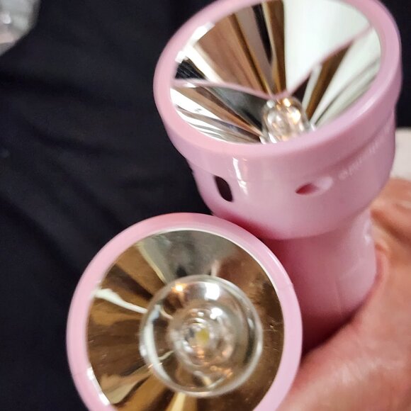 Imperial Toys LLC Pink Black White Ling Ling Panda Mini Battery Flashlight 2pk - Picture 13 of 16